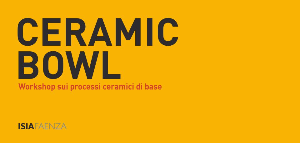 invito workshop Ceramic Bowl  fronte