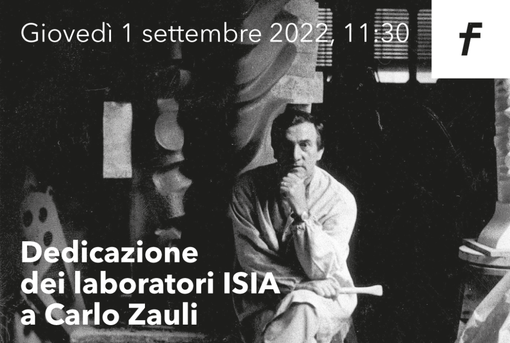 Dedicazione dei laboratori ISIA a Carlo Zauli Eventi
