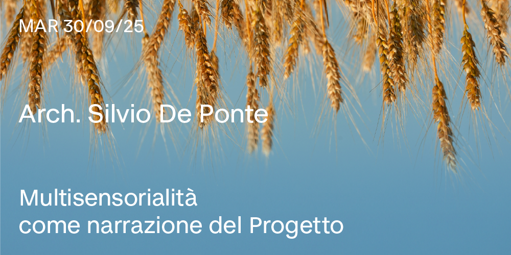 Multisensorialità come narrazione del Progetto Eventi